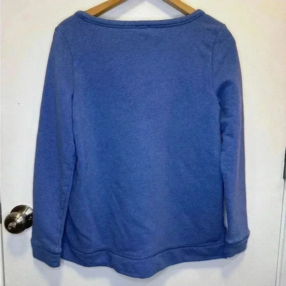 Women’s Talbots blue pullover sweatshirt crewneck size small - Picture 2 of 9